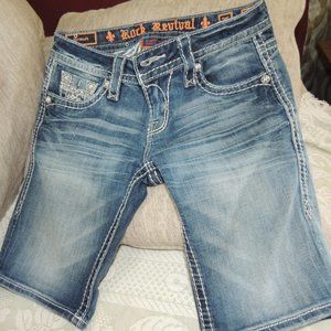 Rock Revival Jean Shorts (size 26)
